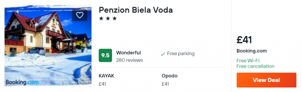 Penzion Biela Voda