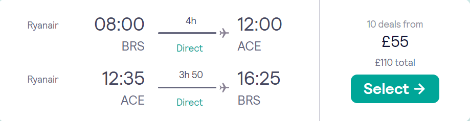 cheap flights to Spain