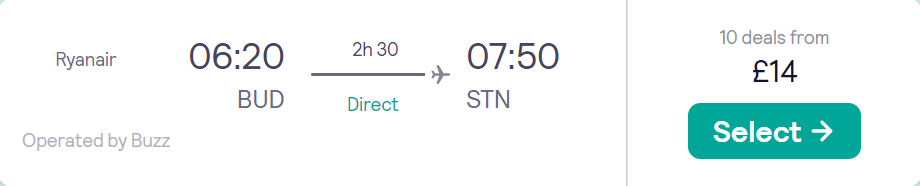 cheap flights to UK