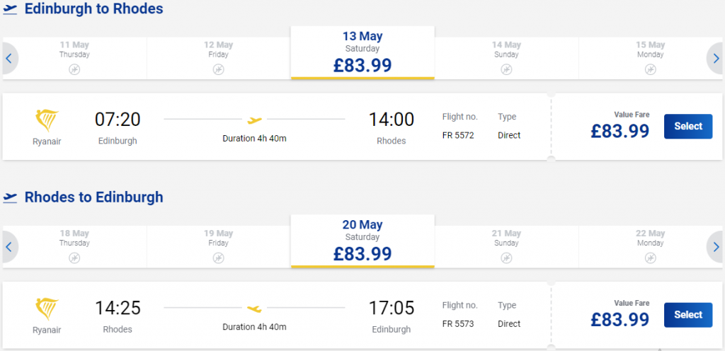cheap flights to Greece