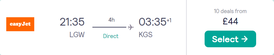 cheap flights to Greece