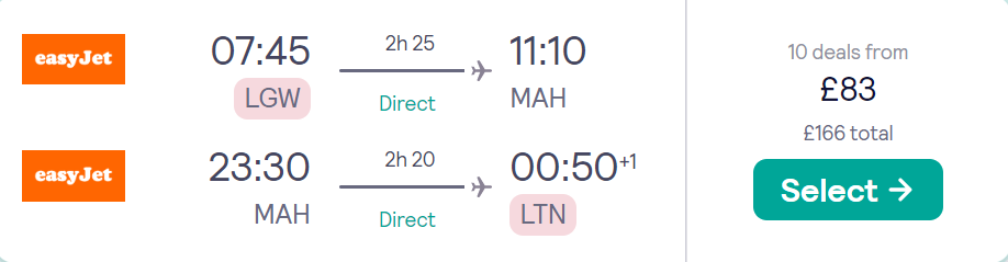 cheap flights to Spain