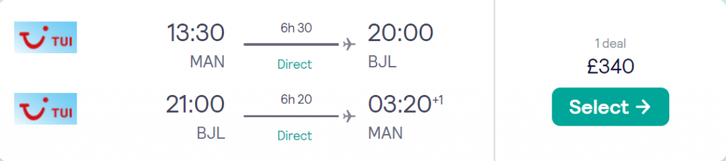 cheap flights TUI