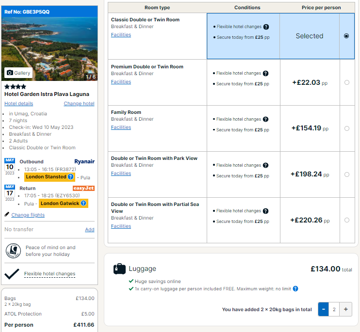holidays in Croatia