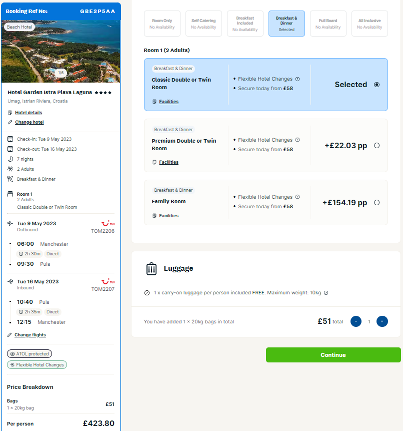 holidays in Croatia