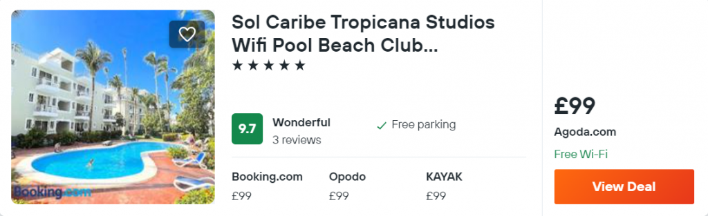 Sol Caribe Tropicana Studios Wifi Pool Beach Club & Spa
