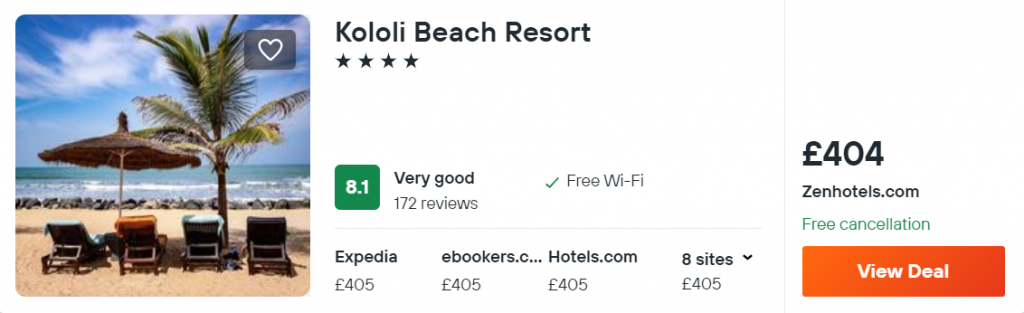 Kololi Beach Resort