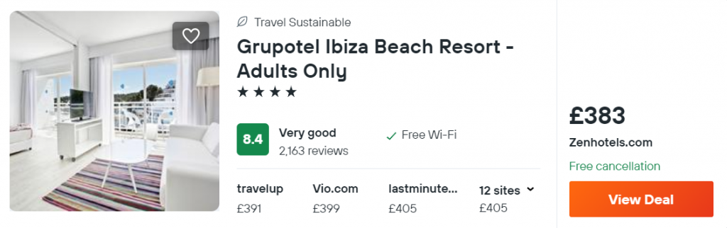 Grupotel Ibiza Beach Resort - Adults Only
