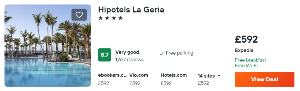 Hipotels La Geria