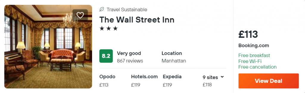 The Wall Street Inn