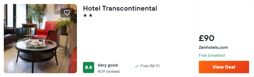 Hotel Transcontinental