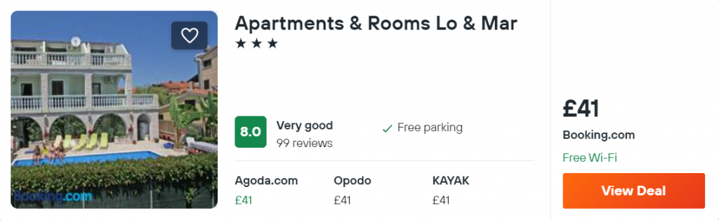 Apartments & Rooms Lo & Mar
