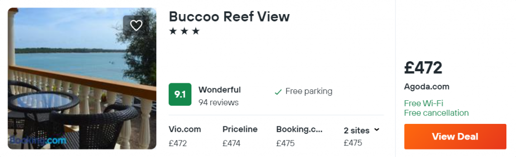 Buccoo Reef View