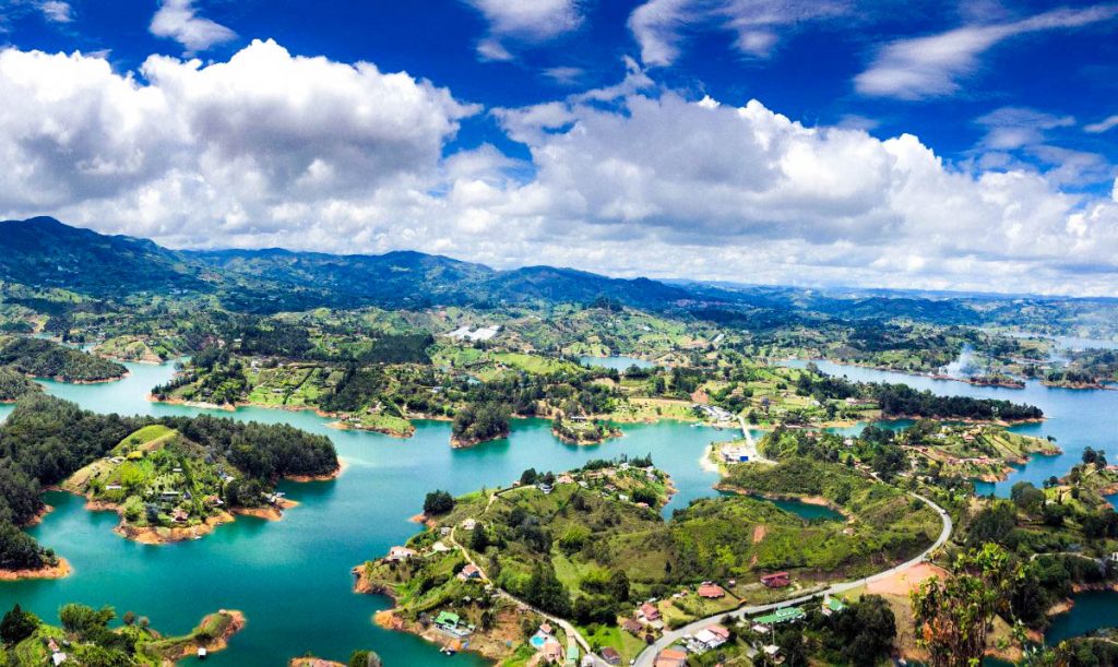 Colombia El Peñón de Guatape