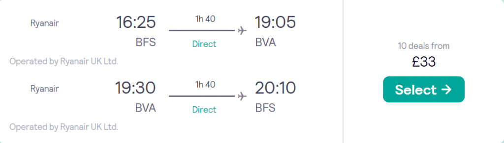 cheap flights to France