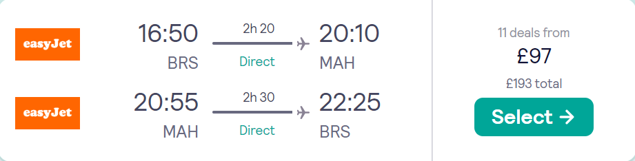 cheap flights to Spain