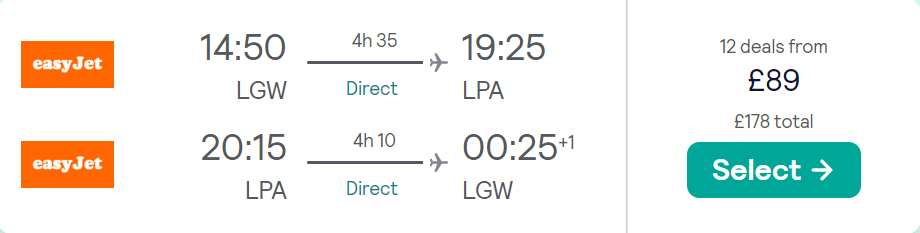 cheap flights to Spain