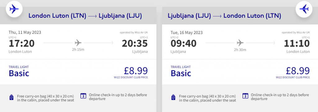 cheap flights to Slovenia