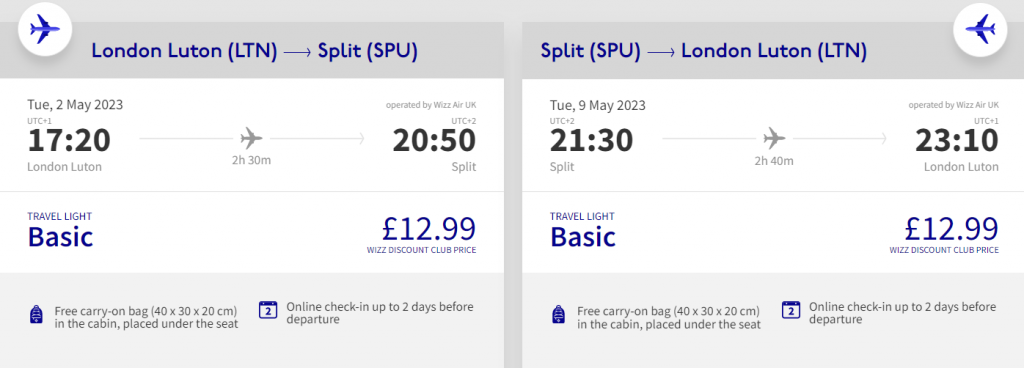 cheap flights to Croatia