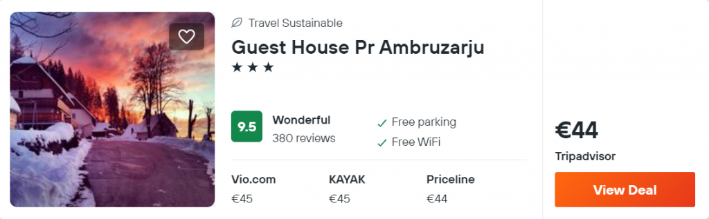 Guest House Pr Ambruzarju
