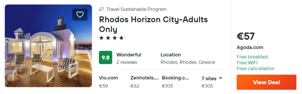 Rhodos Horizon City-Adults Only