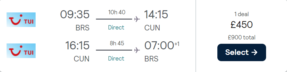 cheap flights to Mexico