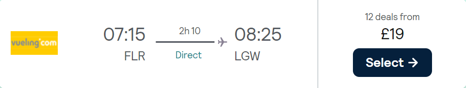 cheap flights to UK