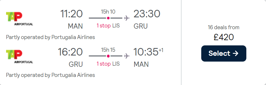 cheap flights to Brazil