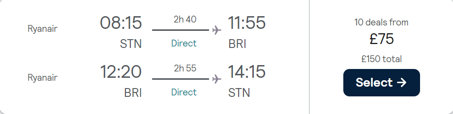 cheap flights to Italy