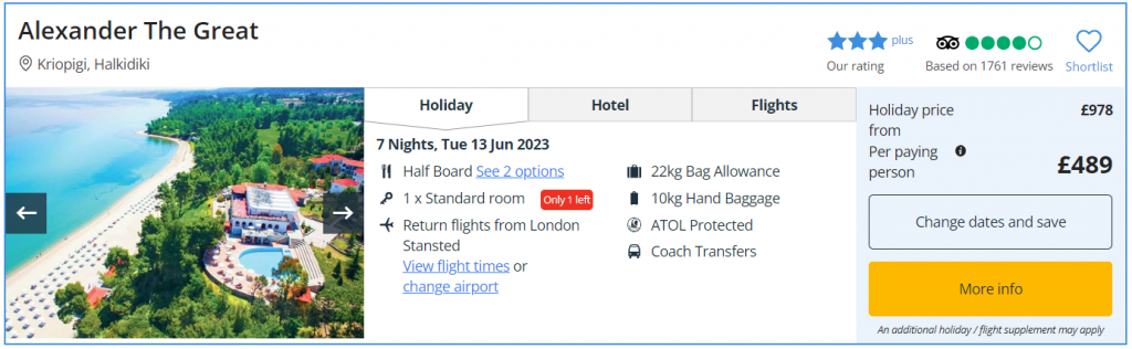 holidays in Greece