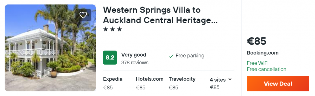 Western Springs Villa to Auckland Central Heritage Villa
