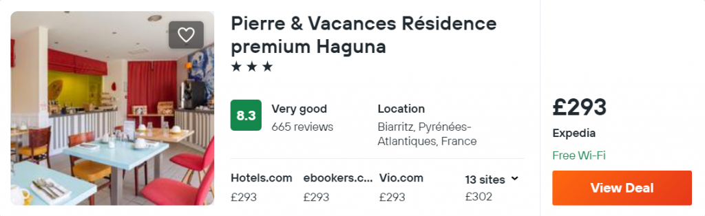 Pierre & Vacances Résidence premium Haguna