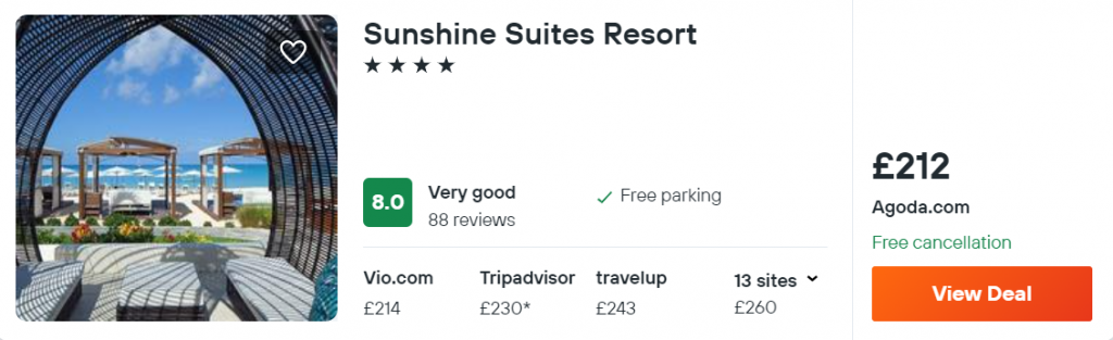 Sunshine Suites Resort