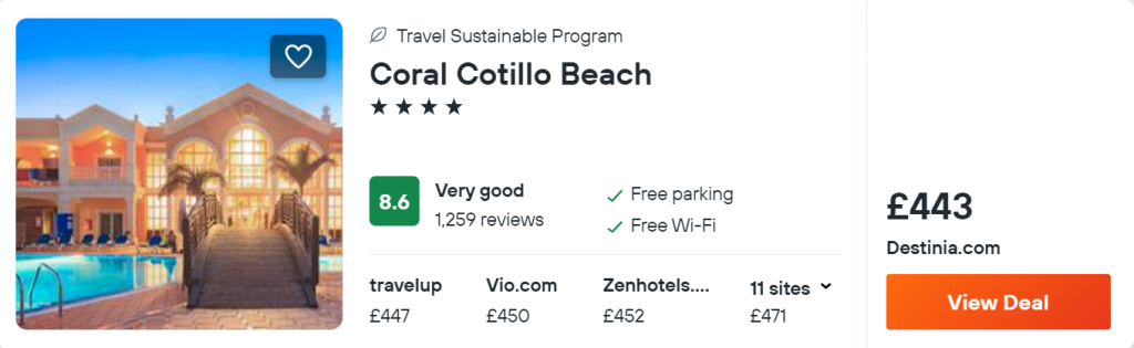 Coral Cotillo Beach