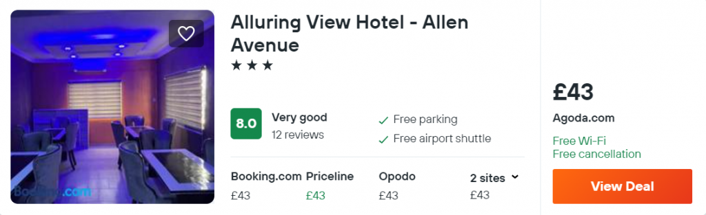 Alluring View Hotel - Allen Avenue