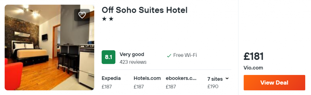 Off Soho Suites Hotel