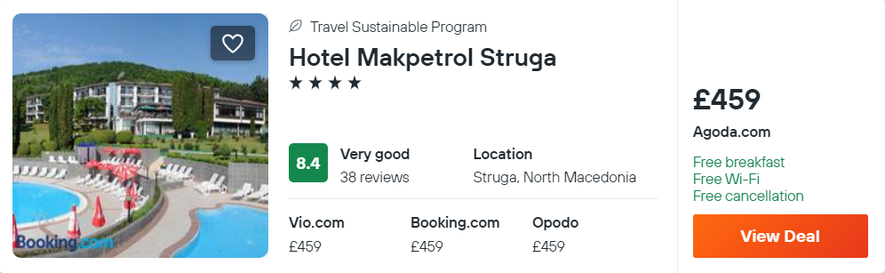 Hotel Makpetrol Struga