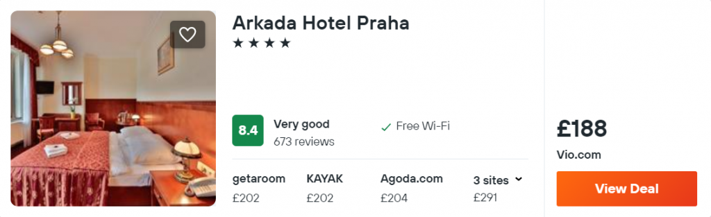 Arkada Hotel Praha