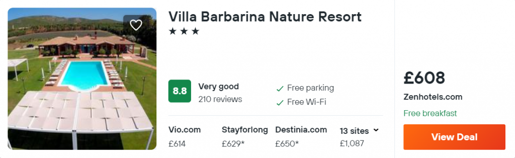 Villa Barbarina Nature Resort