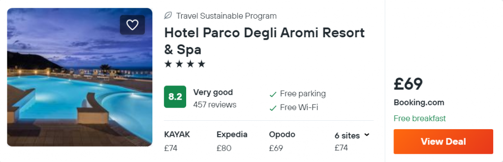 Hotel Parco Degli Aromi Resort & Spa