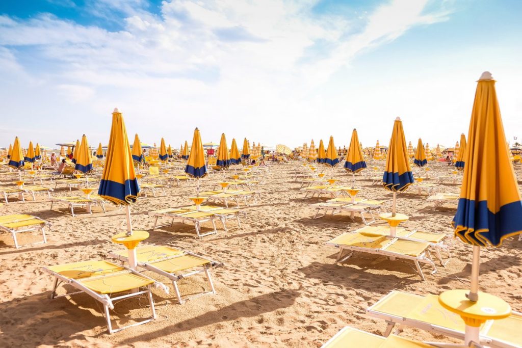 Italy Venice Lido di Jesolo Rimini