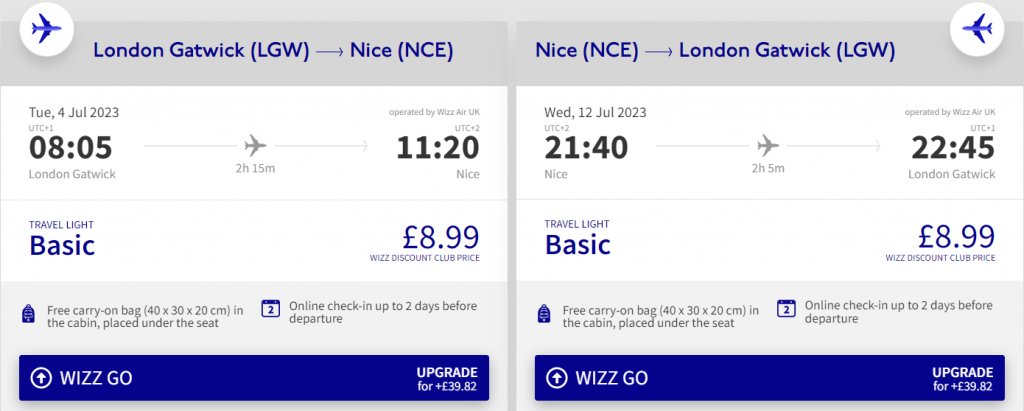 cheap flights to France
