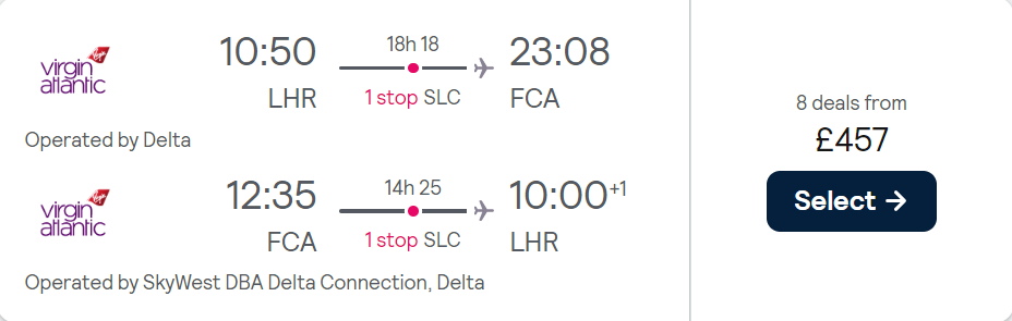 cheap flights to US