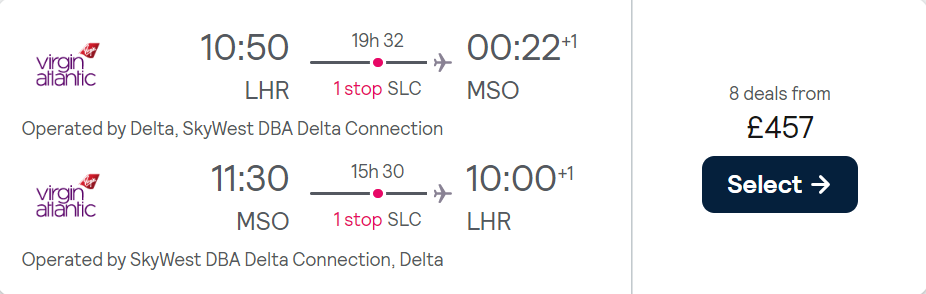 cheap flights to US