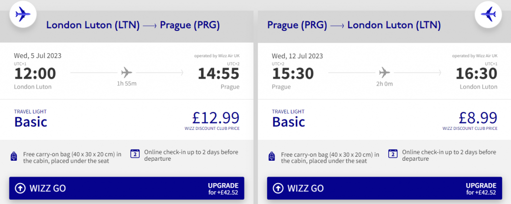 cheap flights to Czechia