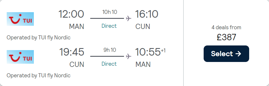 cheap flights to Mexico
