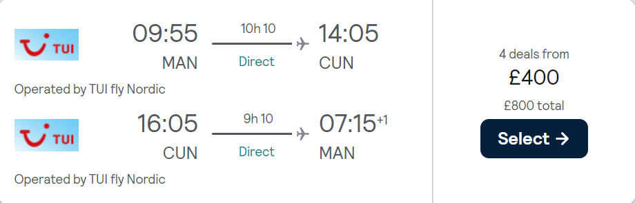 cheap flights to Mexico