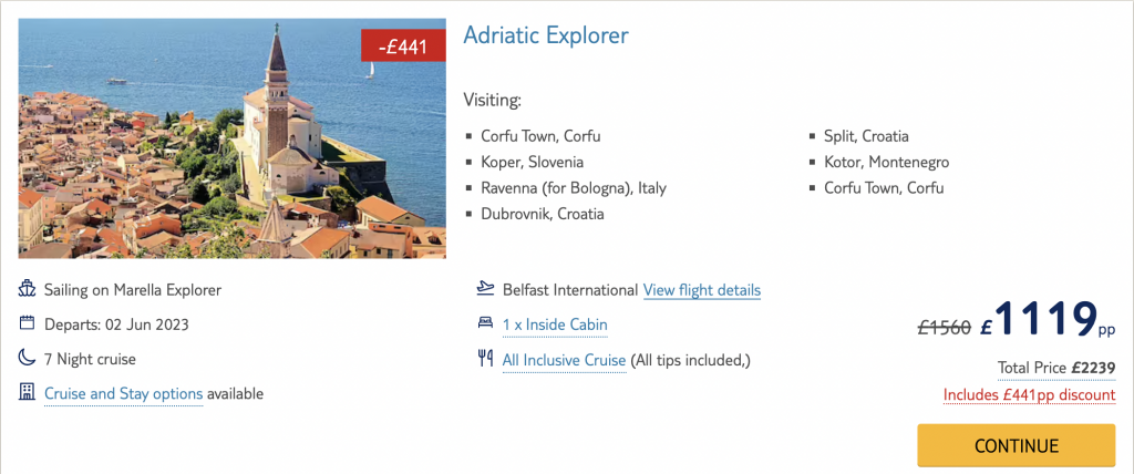 cheap cruise