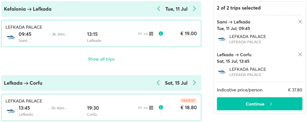 cheap ferry