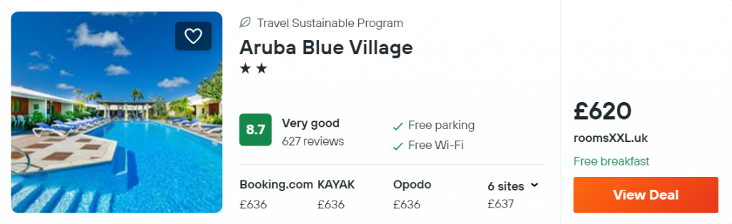 Aruba Blue Village